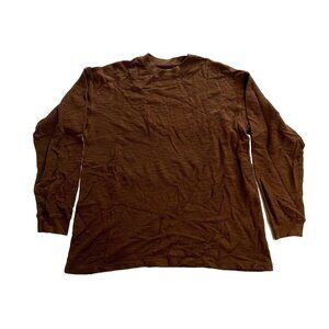 Strawberry Long Sleeve Shirt in Brown